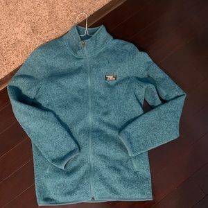 L.L.Bean full zip sweater